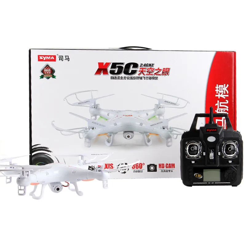 SYMA X5C ультратонкий Wifi FPV Selfie RC Квадрокоптер 6 осевой пульт дистанционного