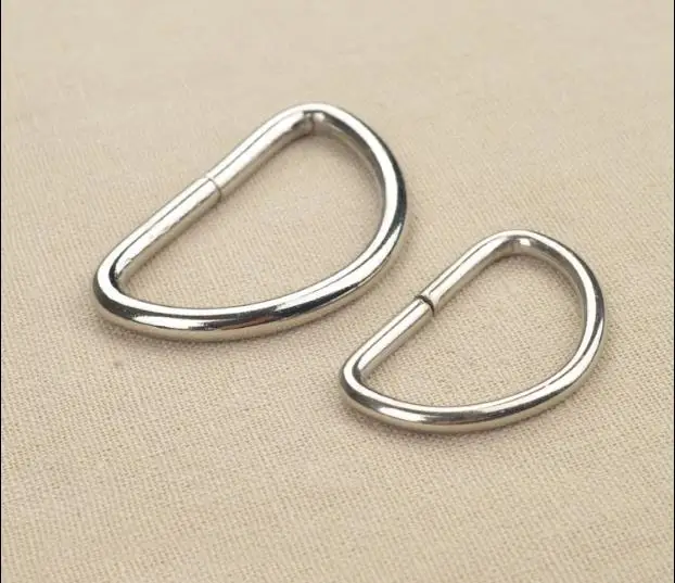 D образная кольцевая Пряжка для облегающих петель сумки шапки джинсов обуви