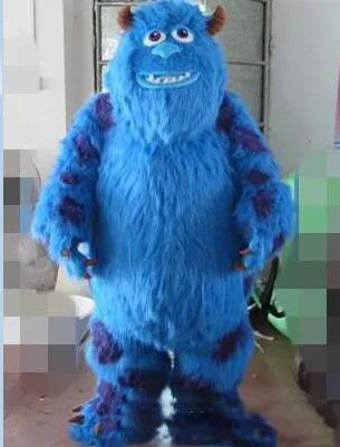 

Factory direct sale blue monster cartoon character mascot costume for adult