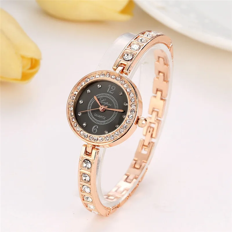 LVPAI модные женские Стразы Reloj Mujer Новинка Горячая распродажа Женские Унисекс кварцевые наручные часы Роскошные Relogio Feminino 3L45