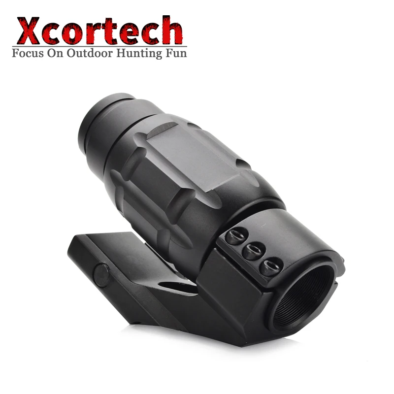 Тактический 3x лупа Riflescope 302 3X25 мм оптика область MagAirsoft прицел увеличительное прицел фокусировка для Red Dot Область