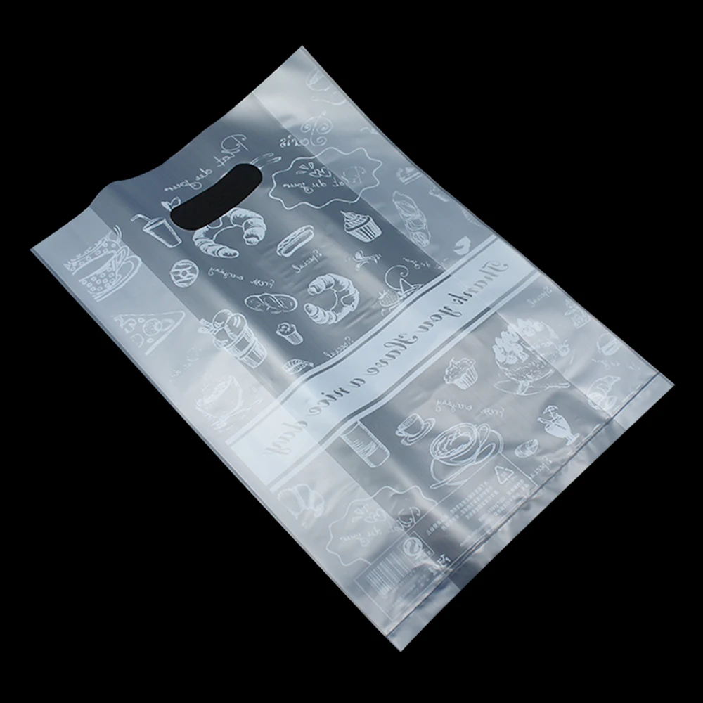 DHL 400 шт./лот прозрачный пакет пластиковый тосты выпечки хлеб торт сумка для