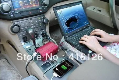 Самый дешевый автомобильный инвертор с USB DC 12v к AC 220v Cigarratte 150w Connverter Cyclinder