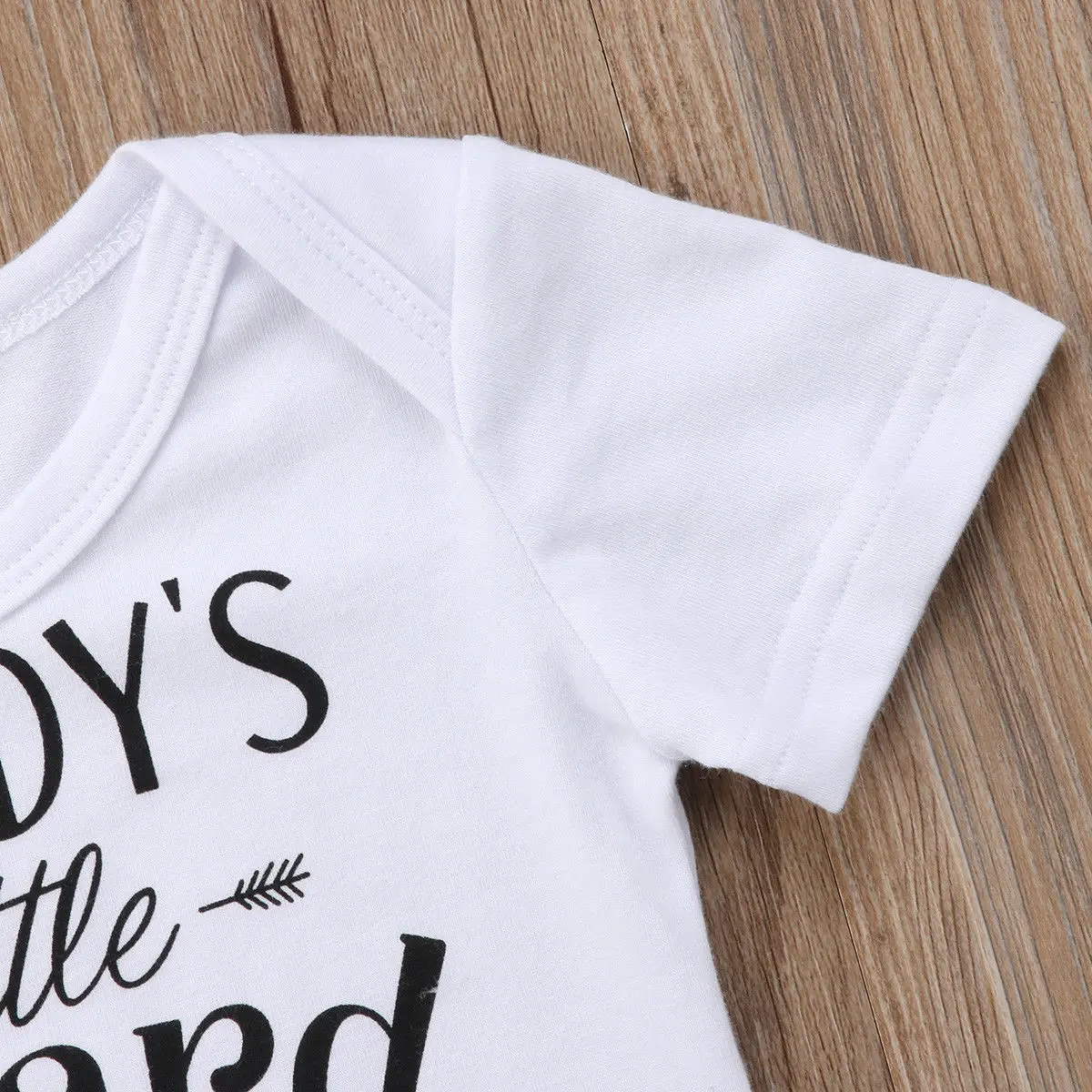 2018 комбинезон с принтом маленькая борода для новорожденных мальчиков и девочек