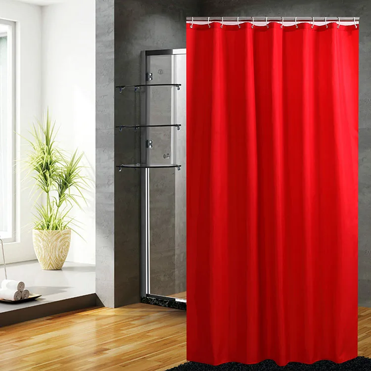 shower curtain Полиэфирная занавеска для душа s гостиницы Европа белая водяная Ванна Экраны Rideau De душ ванная занавеска Cortina Ducha жалюзи - Цвет: shower curtain
