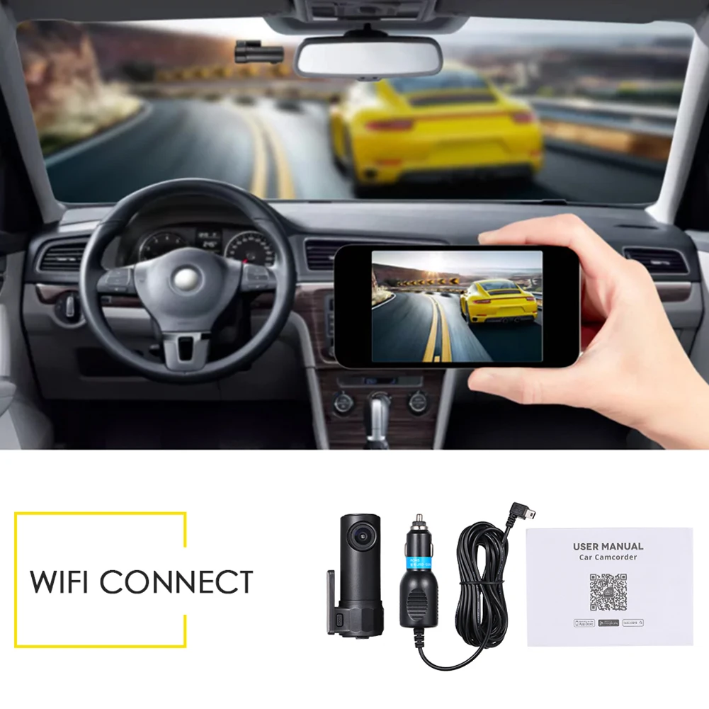 S600 HD WiFi Автомобильный видеорегистратор камера безопасности автомобиля g-сенсор видео рекордер AVI