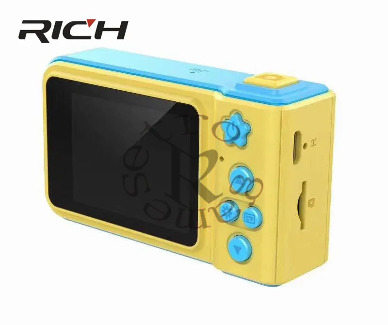 Мини цифровая камера 2 дюйма мультяшная Милая игрушки для детей подарок на день