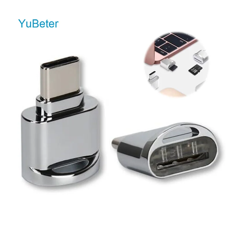 YuBeter USB 3,1 Тип c кардридер USB C TF Micro SD OTG кардридер адаптер для телефона samsung Macbook Huawei LeTV ноутбук