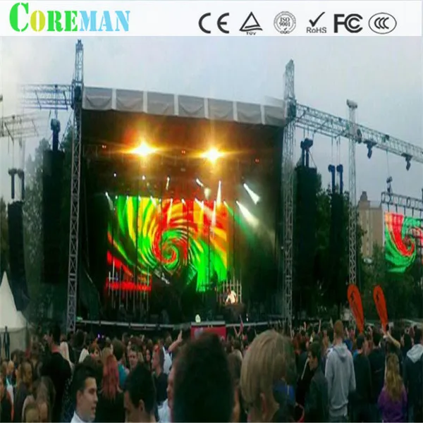 P4 Светодиодная панель экрана для помещений Гибкая светодиодная видеостена p5 p4