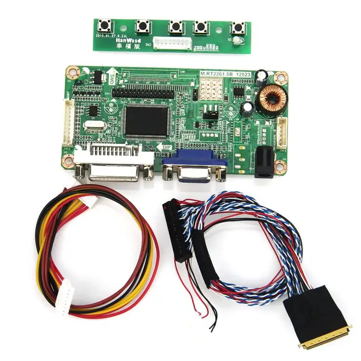 

10,1 дюйма 1280*800 для PQ101WX01 HSD101PWW1-A00 ЖК-контроллер (VGA DVI)