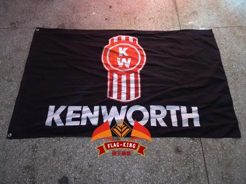Для грузовые автомобили Kenworth в мире лучшая марка флаг 100% king из полиэстера|world