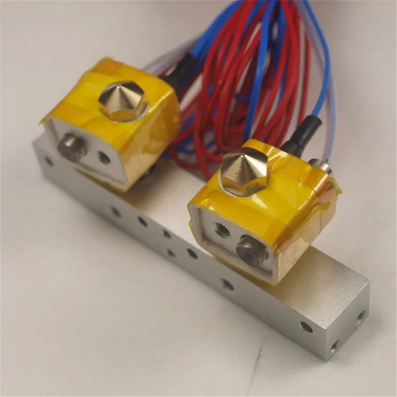 

1 комплект FLASHFORGE двойной экструдер полный комплект для Flashforge 3D принтера hotend запасные части