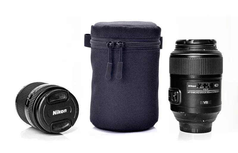 Для Nikon Canon sony Fuji Pentax Panasonic защитный чехол Высокое качество водонепроницаемый мягкий чехол для объектива камеры сумка чехол