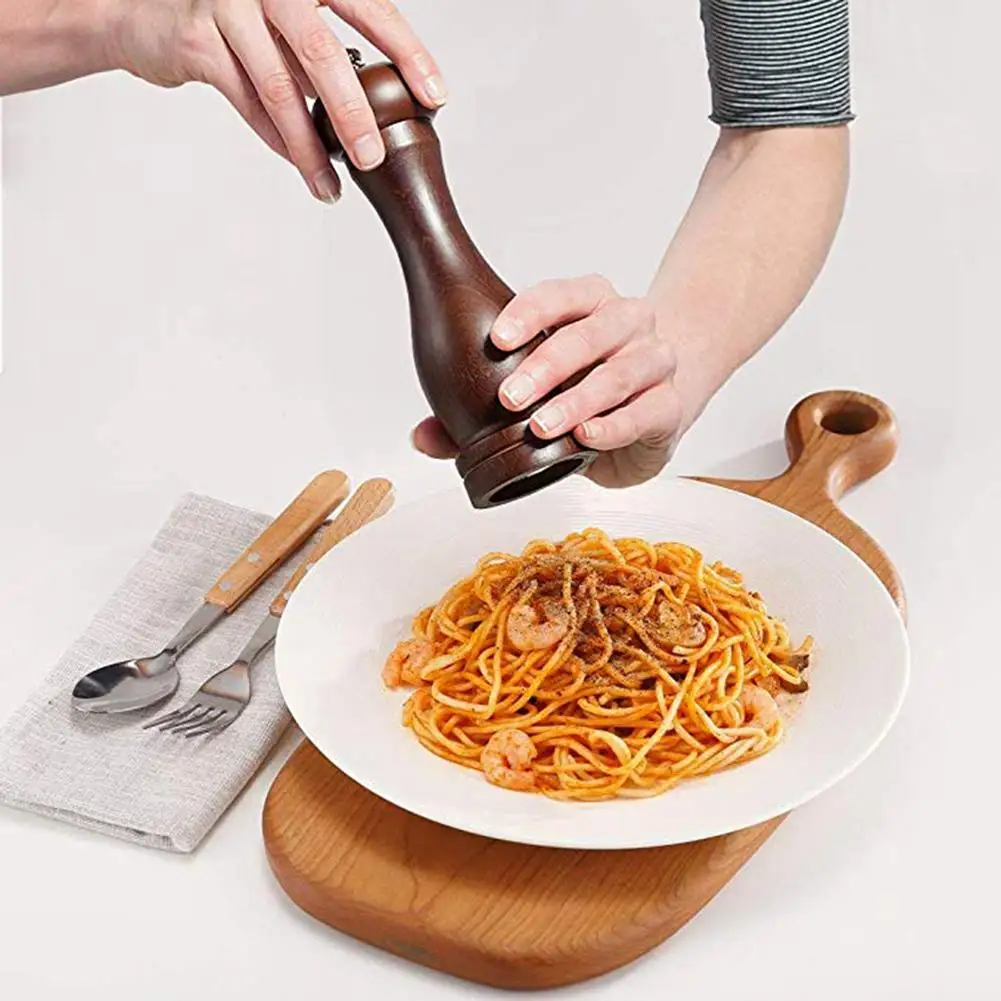 Деревянная фотофреза регулируемая подставка высокий шейкер для соли полезный