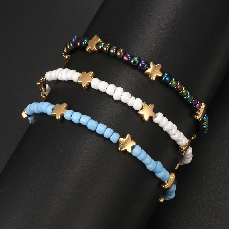 TTLIFE женское богемное ювелирное изделие из многослойного эластичного плетеного