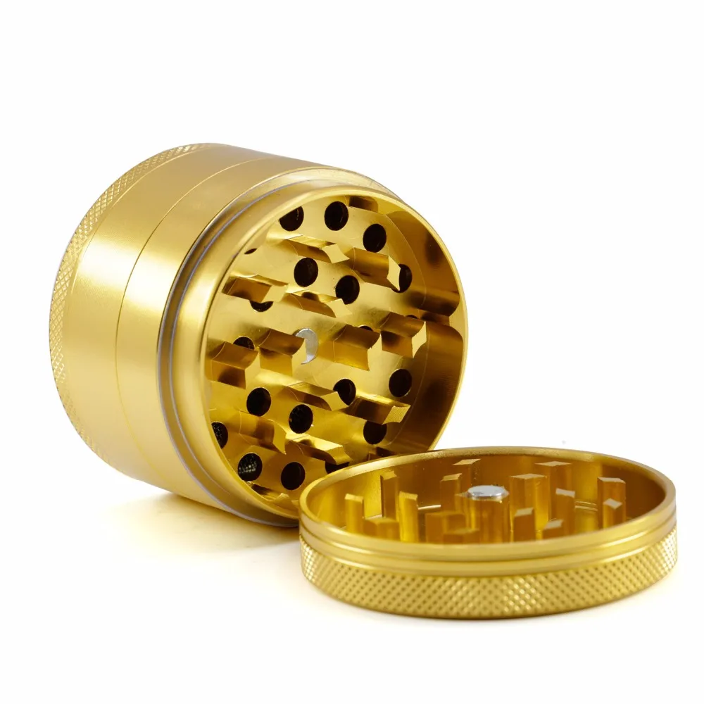 4layer50mm алюминиевая металлическая травяная дробилка опылитель табака дымовая