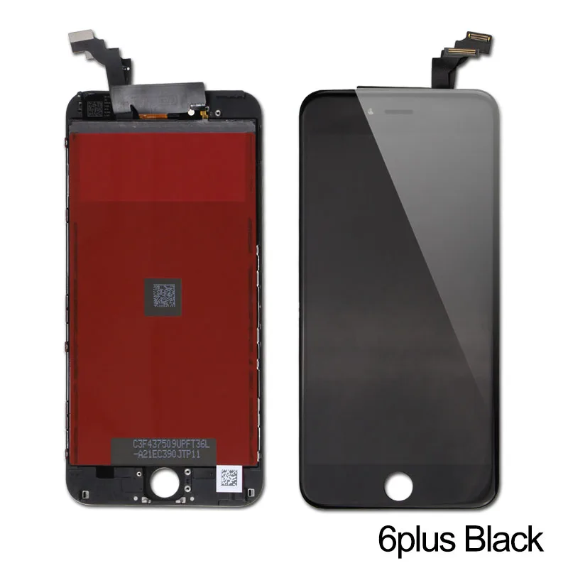 1 шт. для iPhone 6 6S Plus lcd полная сборка с 3D Force Touch для iPhone 5S 6 Plus экран Замена дисплея - Цвет: 6plus Black