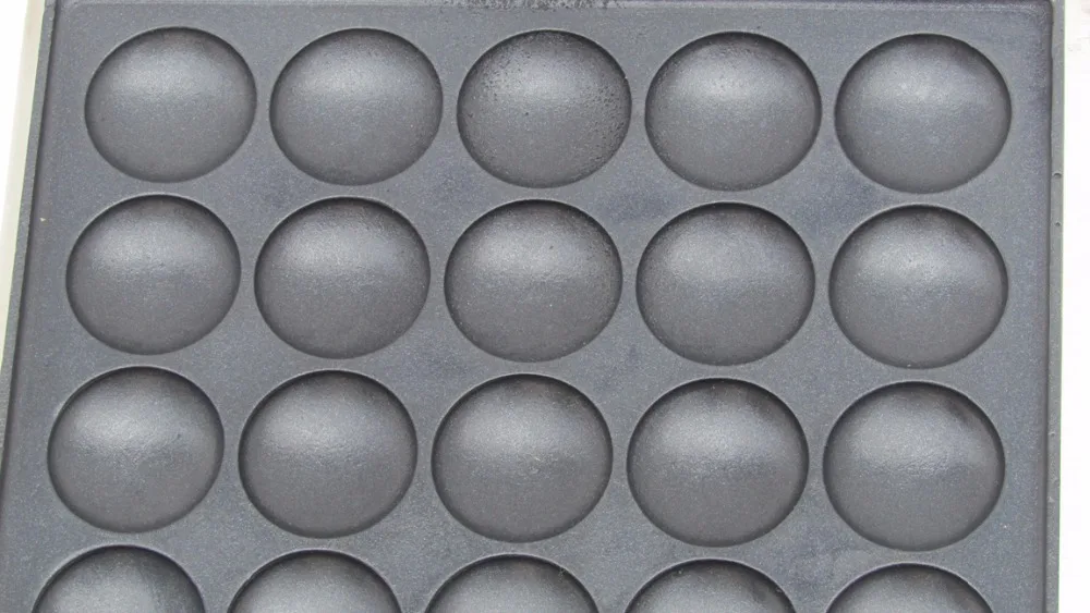 Бесплатная доставка 50 шт. Электрический голландский мини блинчики Poffertjes машина