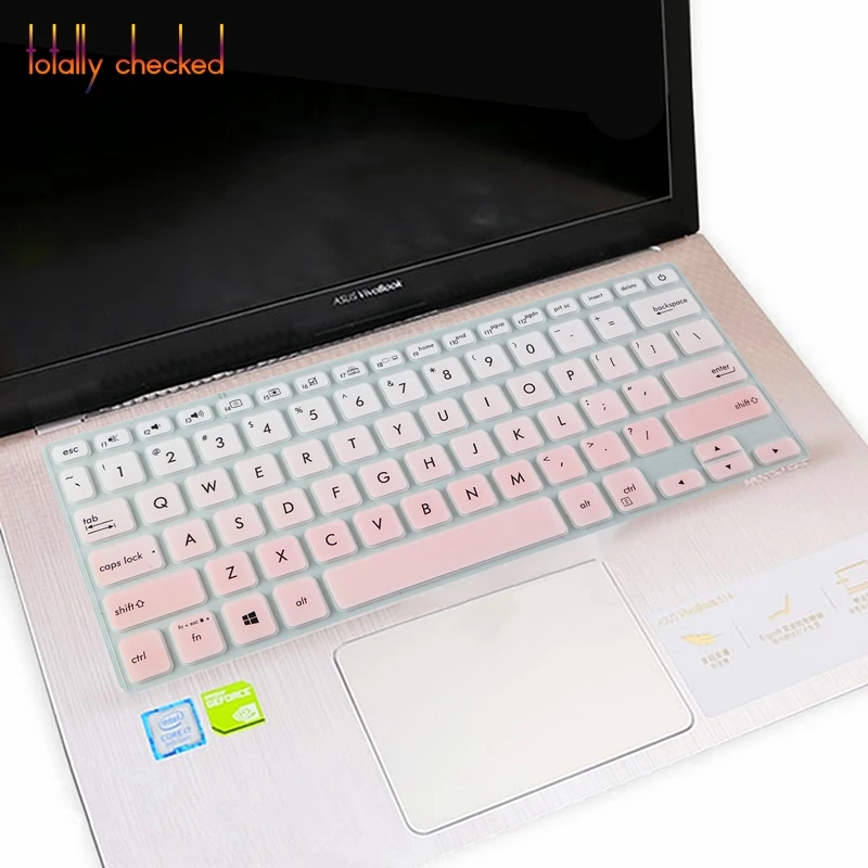 Защитная крышка для клавиатуры ноутбука ASUS VivoBook S14 S430 S430U S430UN S430UF S430UA S430FN S430FA 1"
