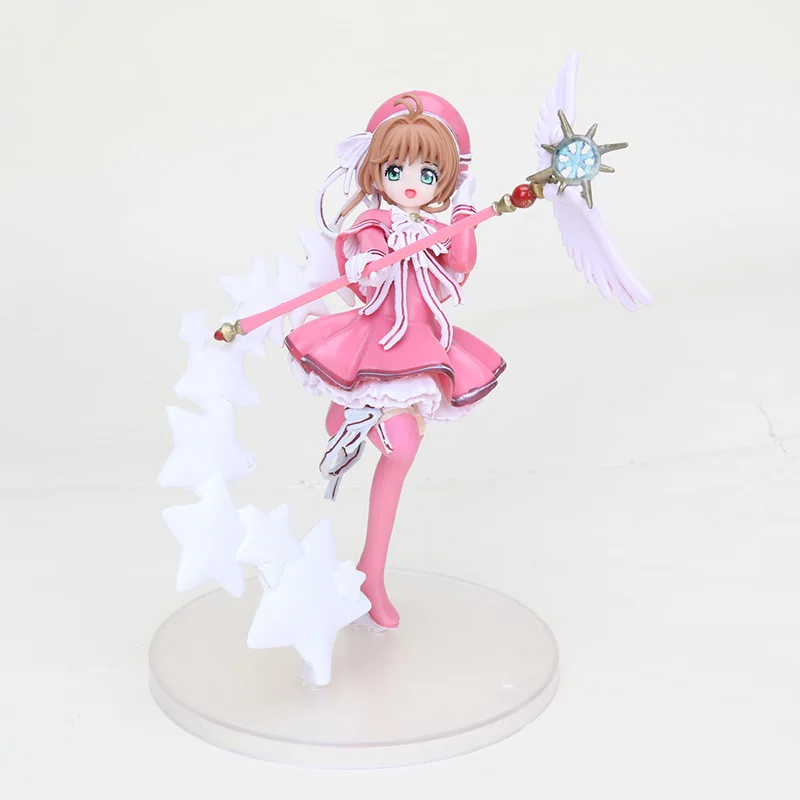 Аниме карта Captor Sakura прозрачная Kinomoto экшн фигурка Коллекционная модель