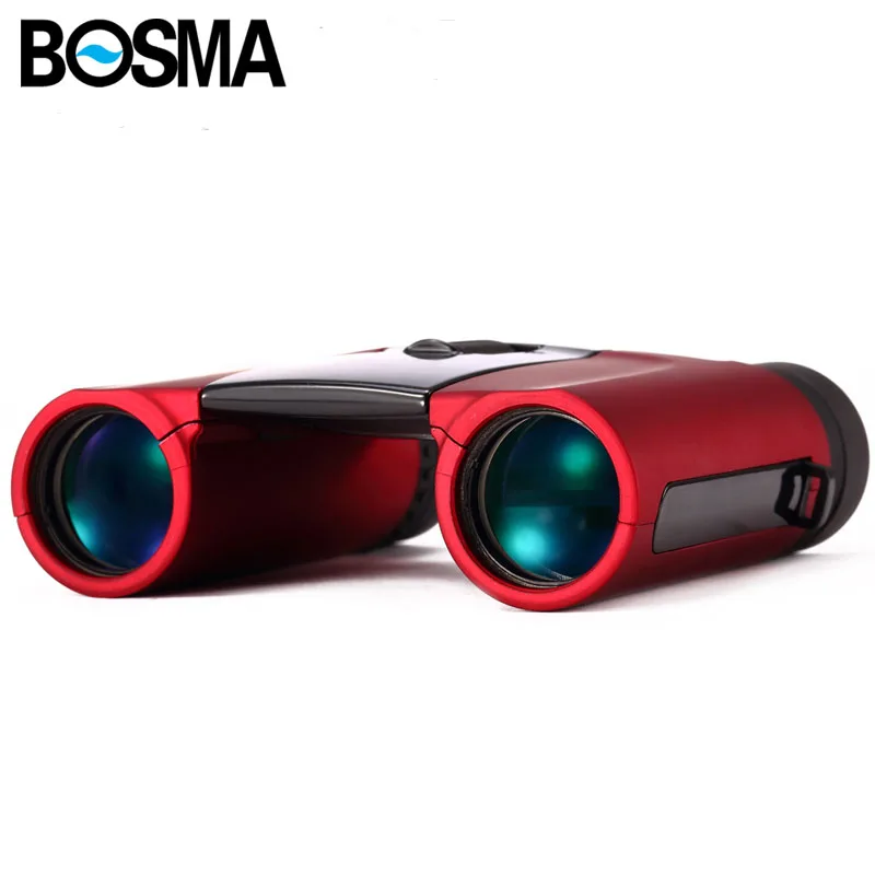 Бесплатная доставка BOSMA 10x25 бинокулярный HD телескоп мини портативный бинокль для