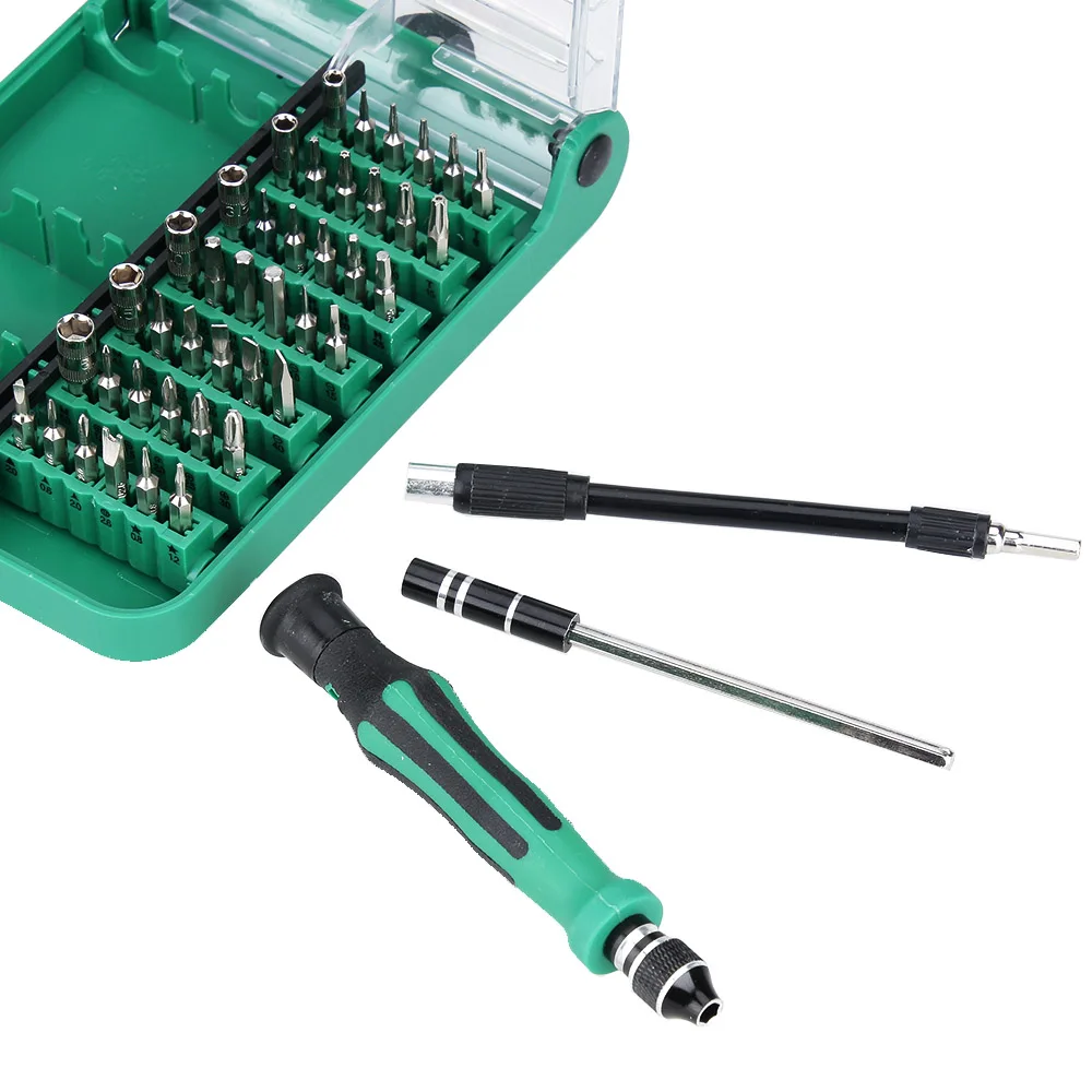 Набор Магнитных отверток 45 в 1 прецизионных 9002/9001 с пинцетом мульти отвертки