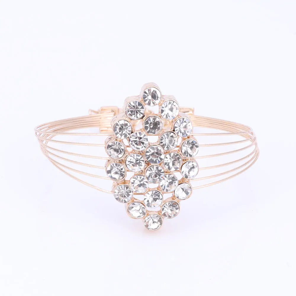 Модные Ювелирные наборы в африканском стиле для женщин Свадебный комплект