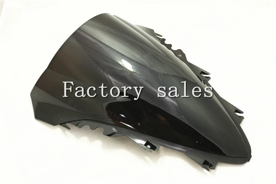 Горячая Распродажа для Yamaha YZF1000 R1 2007 2008 черное ветровое стекло Double Bubble CC RR YZF 1000 YZFR1