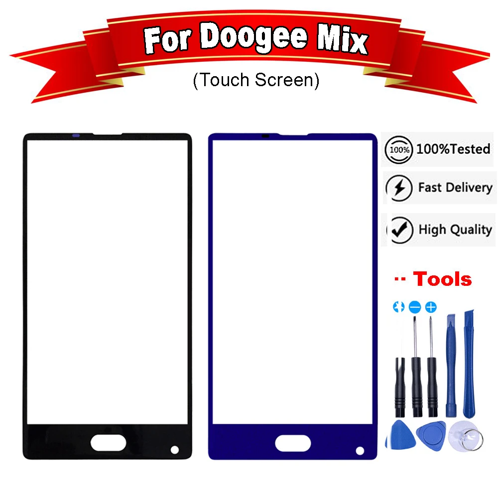 5 5-дюймовый сенсорный экран Для Doogee Mix только внешнее стекло для объектива без