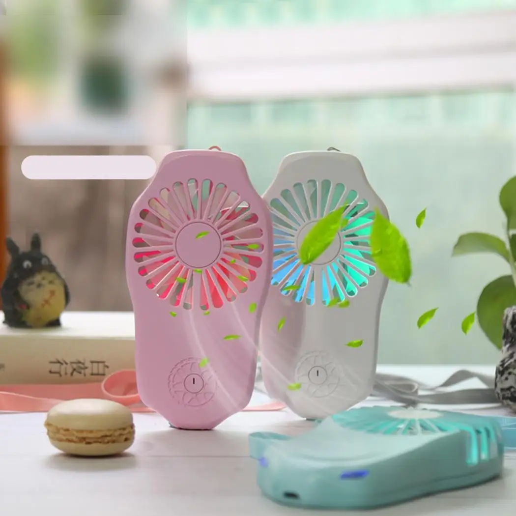 Мини Портативный USB Перезаряжаемый красочный дыхательный свет ручной