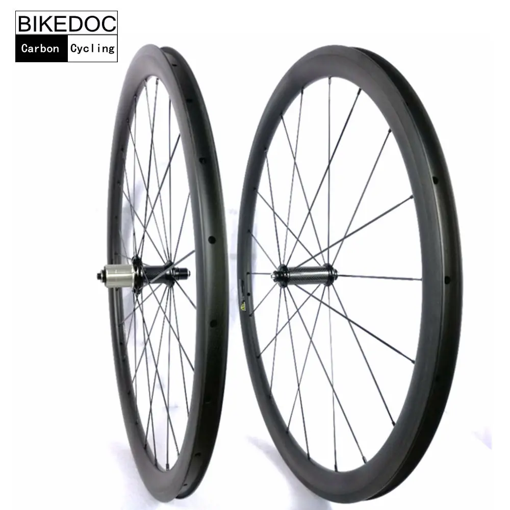 Колеса BIKEDOC 700c карбоновые с керамическим подшипником Powerway R36 колеса дорожного