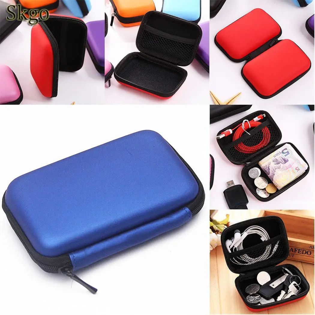 Гарнитура Bluetooth наушники ящик для хранения кабелей мягкие чехлы квадратный EVA