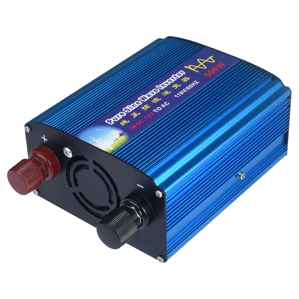 ZHST 500 Вт DC12V к AC220V 50 Гц автомобильный чистый синусоидальный инвертор усилитель
