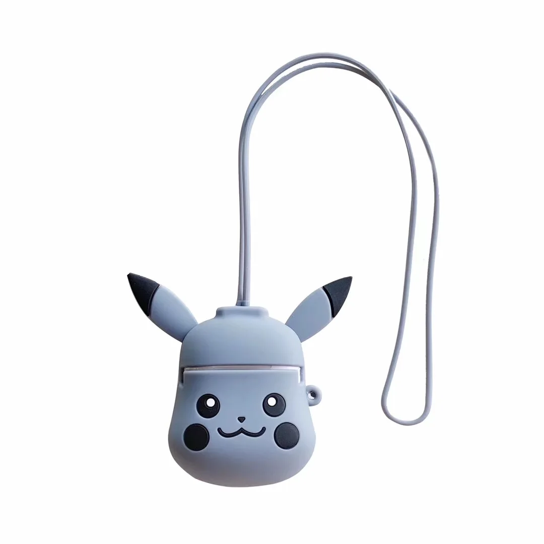 Cute Cartoon Headset case For AirPods 1:1 Case for air pods 2 i12 tws i10 i30 i11 i7s i9s i60 Bluetooth Earphone silicon cover