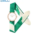 Роскошные модные женские часы, кварцевые часы, браслет, наручные часы, тканевый ремешок, женские часы dreaa, женские часы, Femmes Horloge