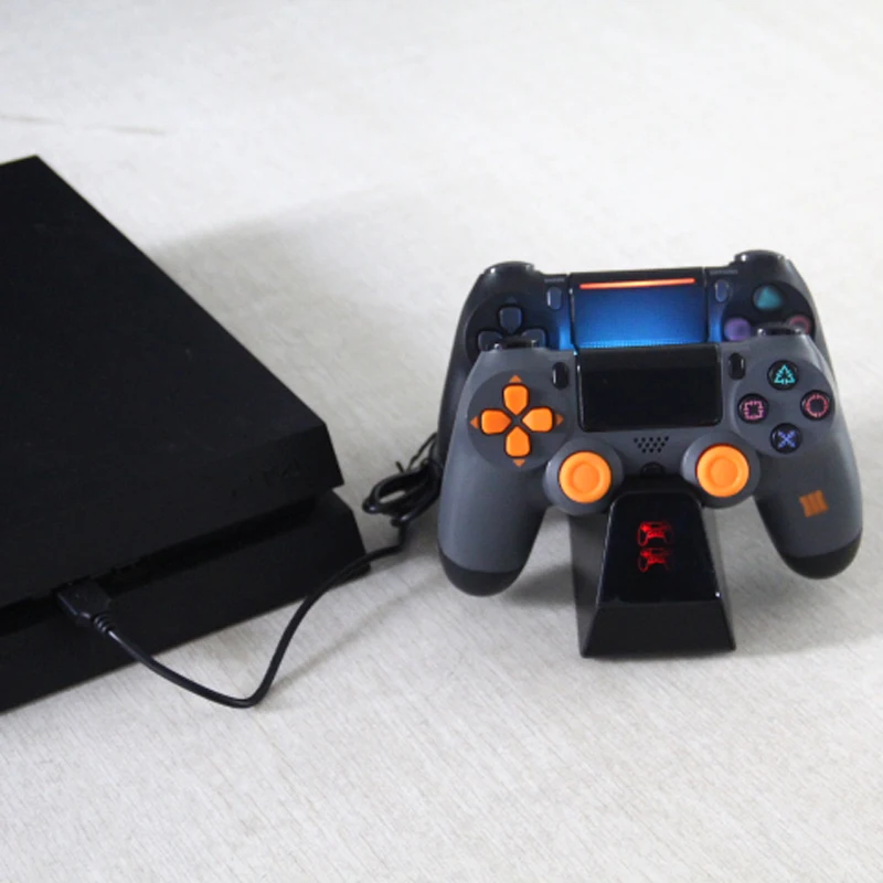 Зарядная док станция для контроллеров PS4/PS4 Pro/PS4 Slim|Зарядные устройства| |