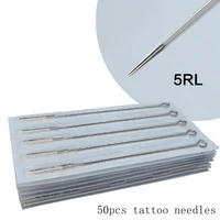 tattoo needles professional sterilized tattoo needle for tattoo grip tattoo machine permanent makeup needles for 15 pcs 5rl