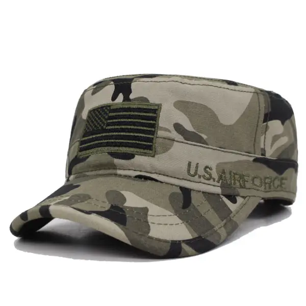 camouflage AETRUE, высокое качество, флаг США, бейсболка, для мужчин, женщин, для папы, шапки для женщин, Bone, повседневная, Солнцезащитная шляпа, Дальнобойщик, Gorras, бейсболка, Snapback, кепка s - Цвет: camouflage