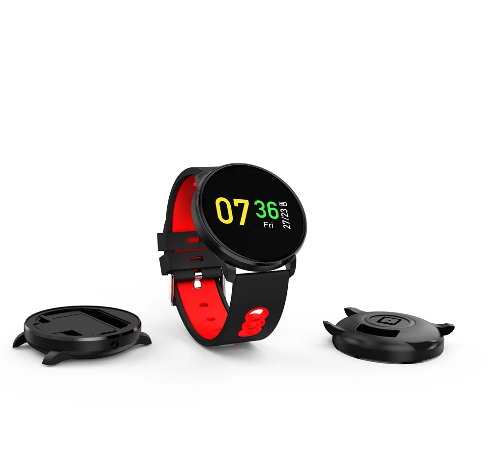 696 CF007 Smart Watch Waterproof IP67 Heart Rate Monitor Blood Pressure Measure Band Wristband for Android iOS | Электроника