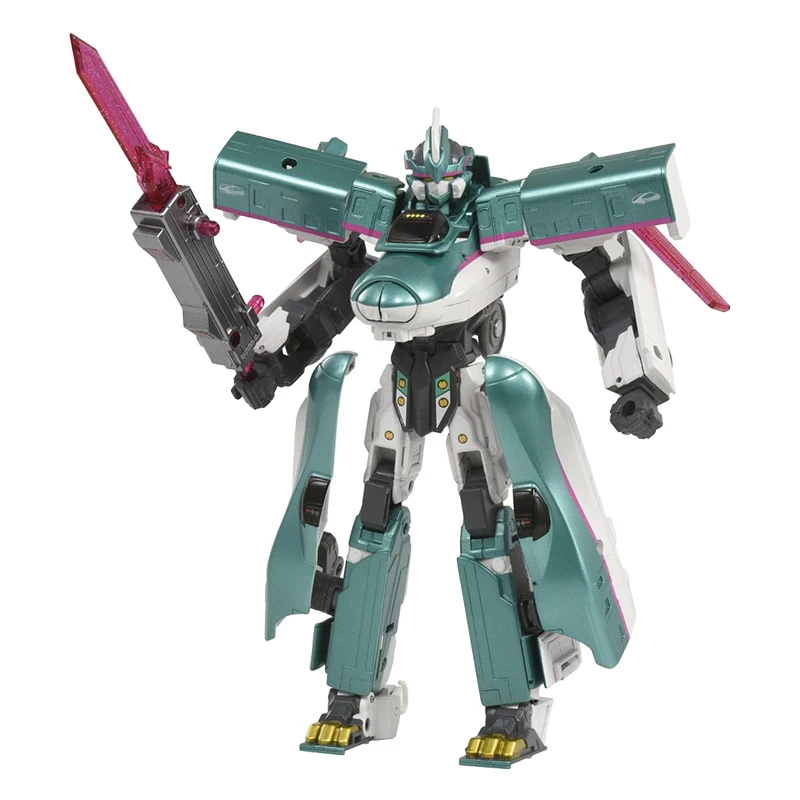Takara Tomy Plarail Синкансэн Shinkarion E5 Hayabusa робот-трансформер Shinkarion DXS01 игрушечный поезд