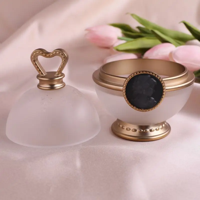 Горшок для щек LesM Laduree лица цветные розы розовое золото и косметический контейнер