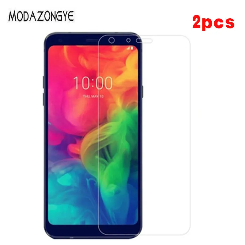 2 шт для LG Q7 закаленное стекло Q 7 Plus + LMQ610NA LMQ610NM LM Q610 Q610NA Q610NM Защитная пленка экрана
