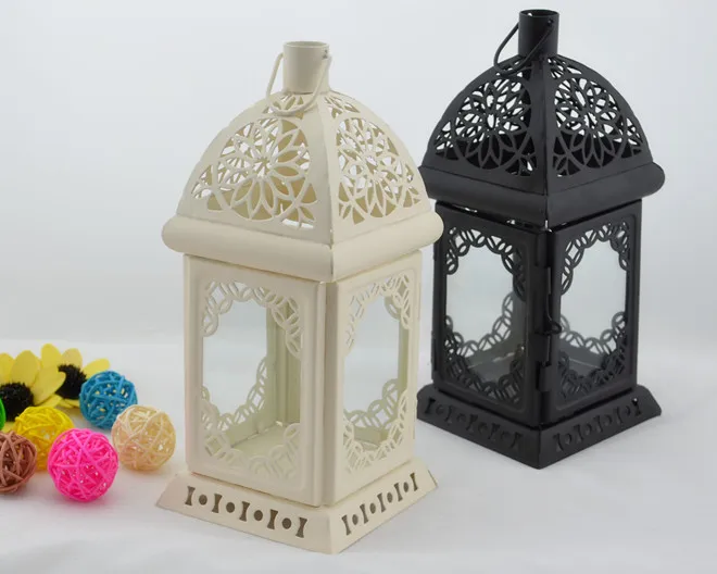 Модный винтажный стеклянный фонарь tieyi с вырезом муссом реквизит для домашнего