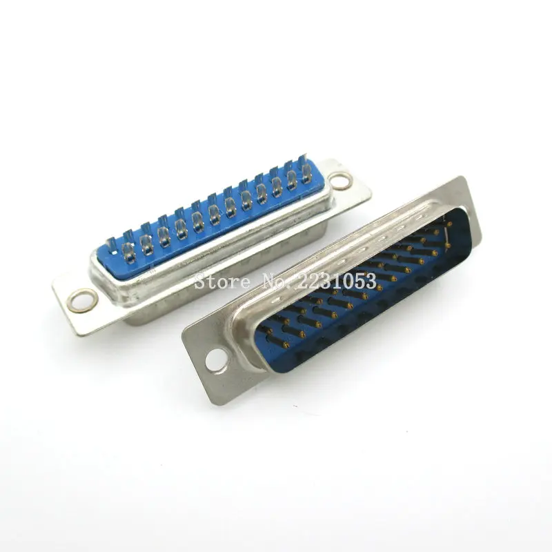 

5PCS/LOT 25 Pin D-SUB DB25 Pin Male Solder Type Welding Connector
