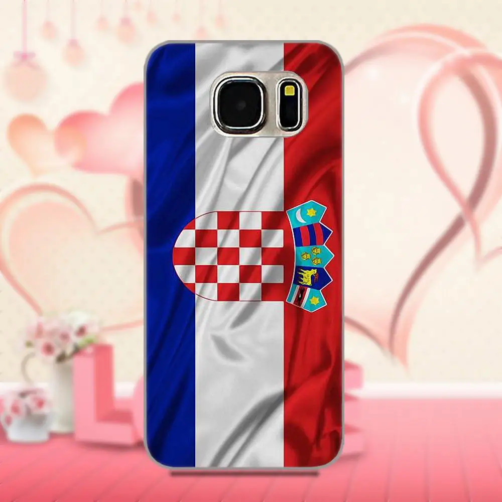 as picture Oedmeb флаг Хорватии для Galaxy A3 A5 A7 J1 J3 J5 J7 S5 S6 S7 S8 S9 edge Plus красивые аксессуары для телефона - Цвет: as picture