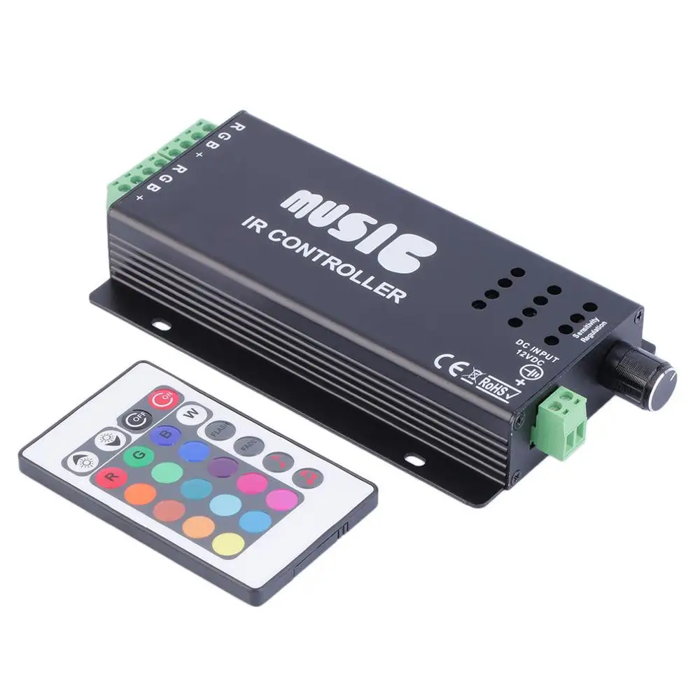 2019 реальная продажа Ce Rohs 144 Вт ИК датчик звука пульт дистанционного управления