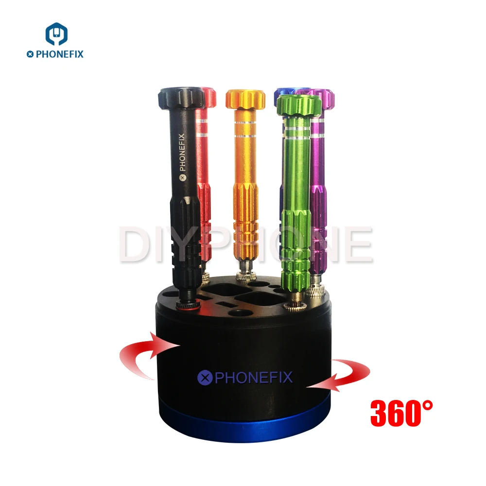 Мини 360 ударно поворотная отвертка ящик для хранения высокой твердости