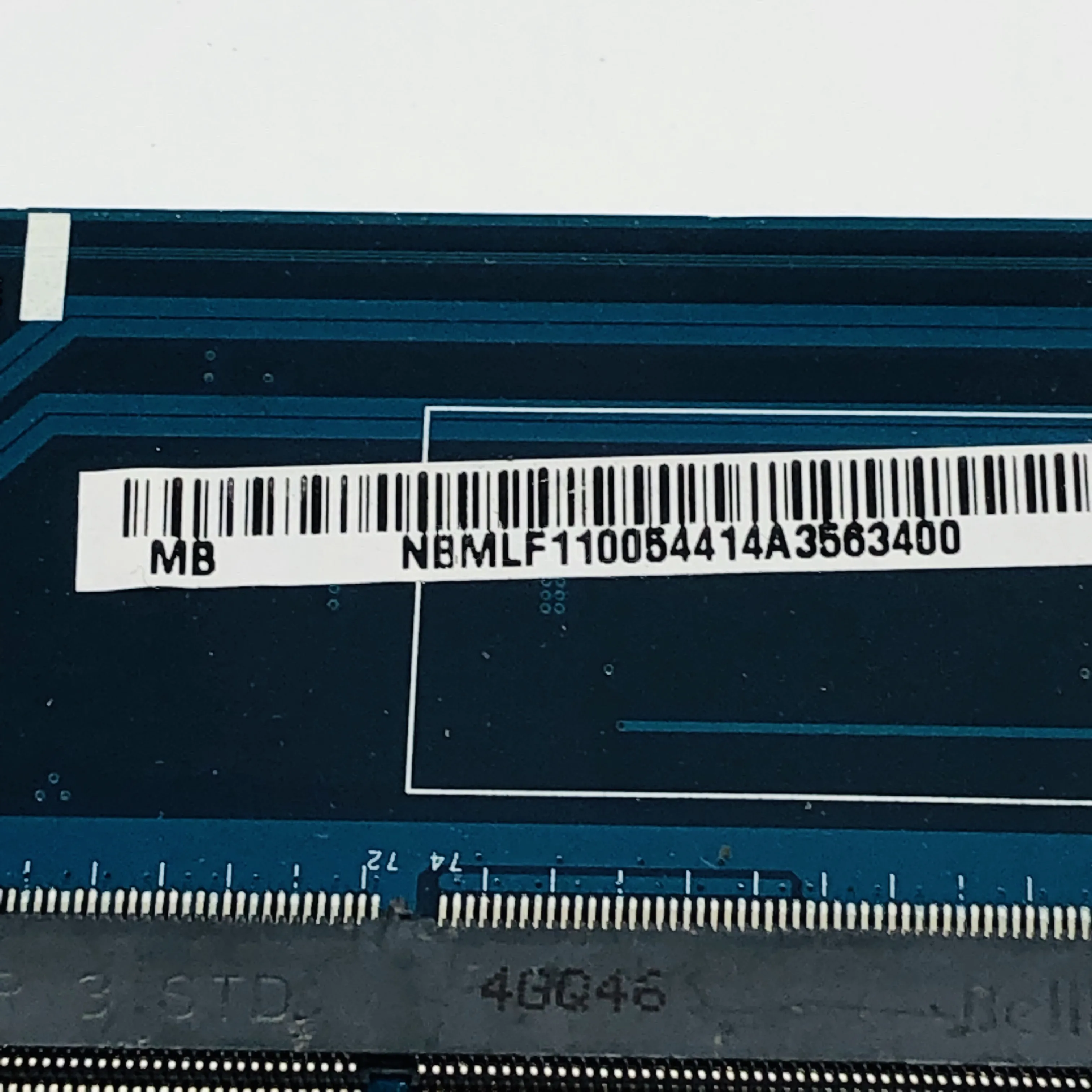 Оригинальная материнская плата для ноутбука ACER E5-521 E5-521 A6-6310 Z5WAE LA-B232P протестирована