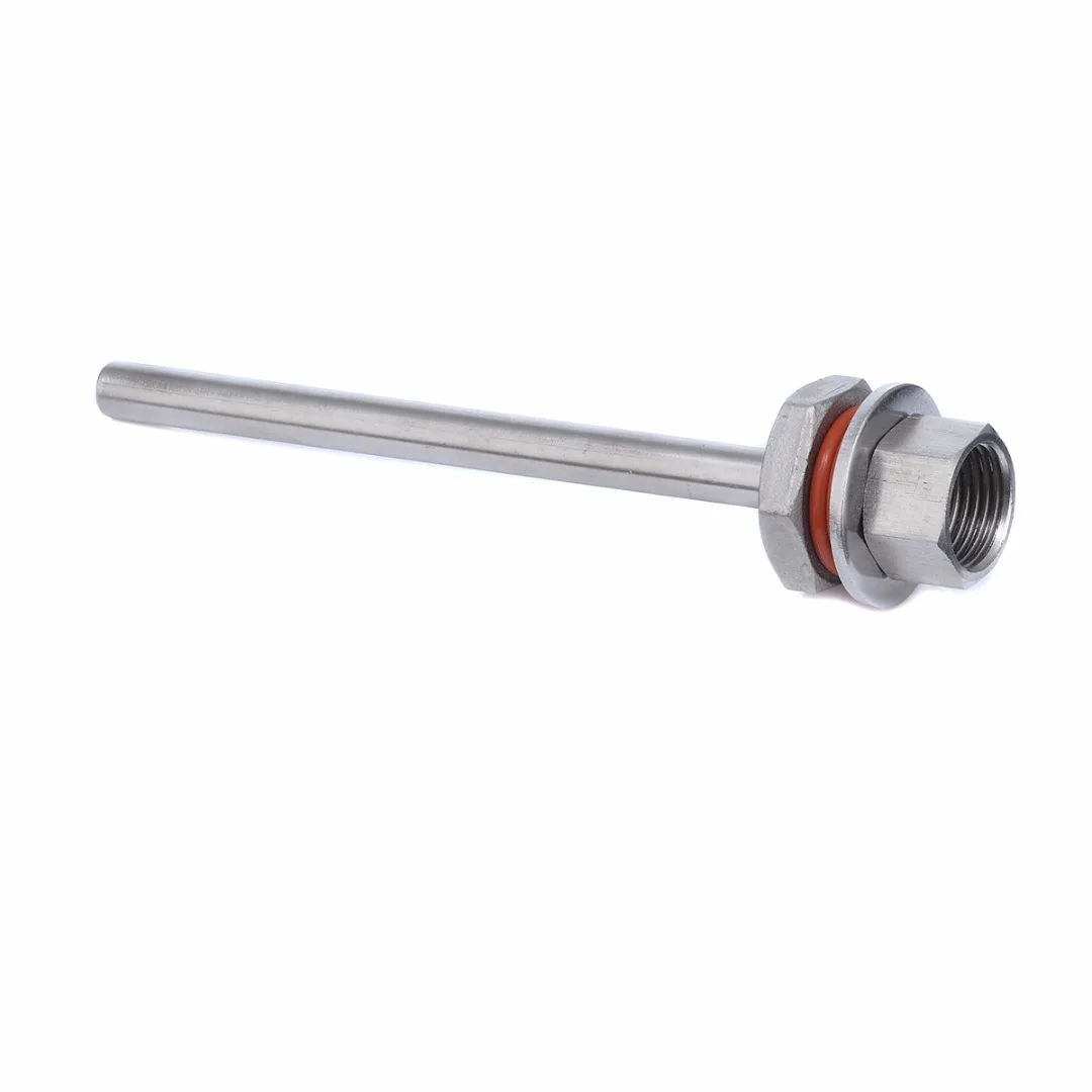 6 дюймовый чайник для пива Thermowell + шайба из нержавеющей стали фиксирующая гайка 1/2