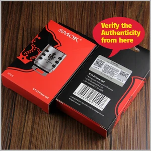Оригинальный SMOK TFV12 Prince Coil V12 Prince Q4 M4 X6 T10 Mesh dual mesh Core для TFV12 PRINCE Tank Eletronic Cigarette Cores